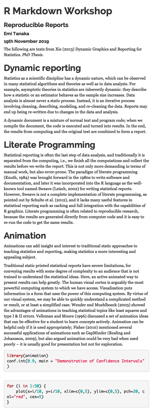 readable